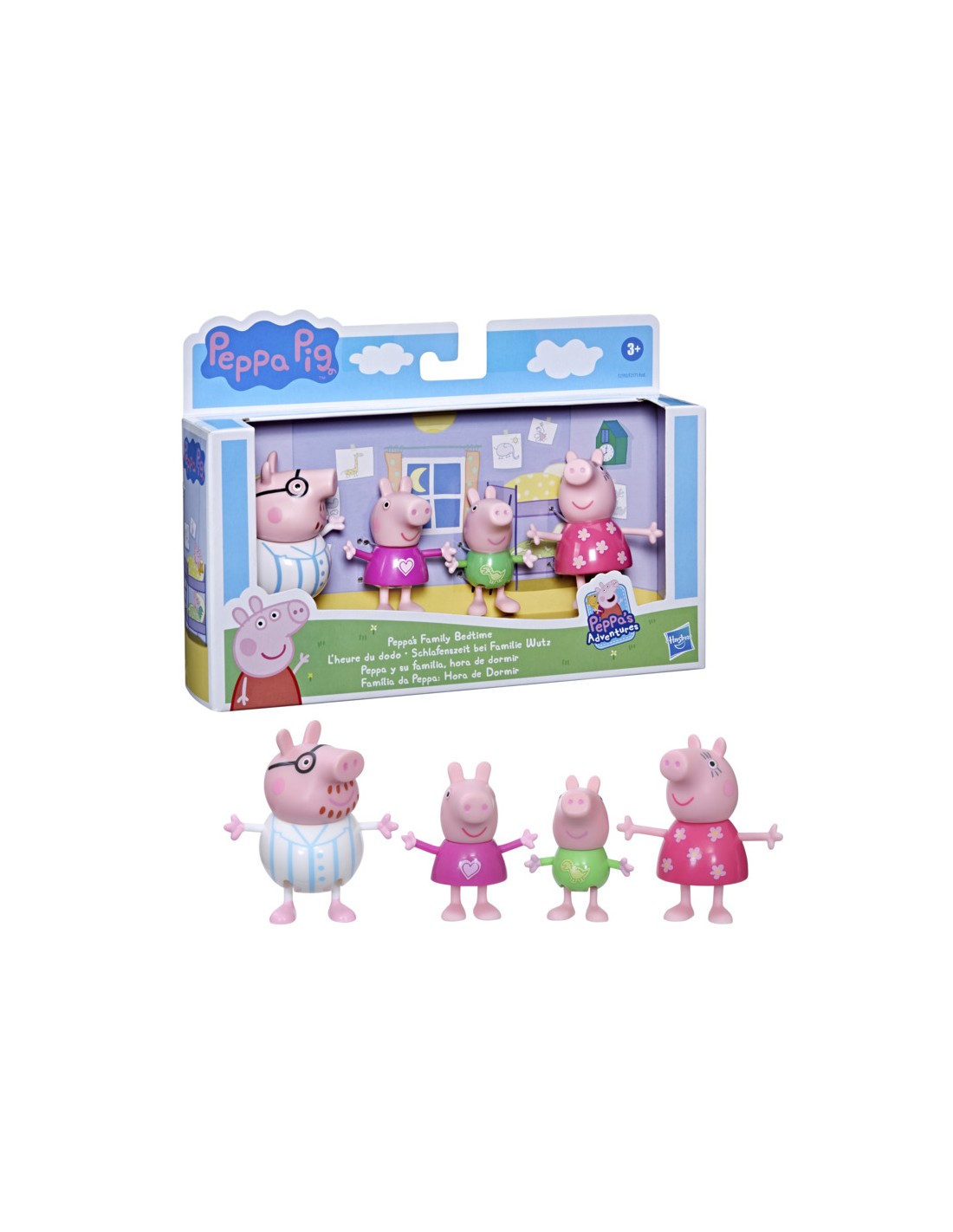 Peppa Pig Figuras De Dibujos Animados Juguetes Regalo Famili