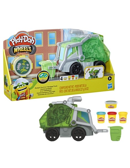 MASA PLAY DOH WHEELS CAMION DE BASURA