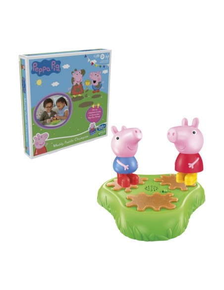 JUEGO DE MESA HASBRO GAMING PEPPA PIG MUDDY PUDDLES
