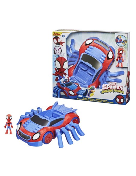 FIGURA SPIDEY AND FRIENDS SUPER VEHICULO ARAÑA