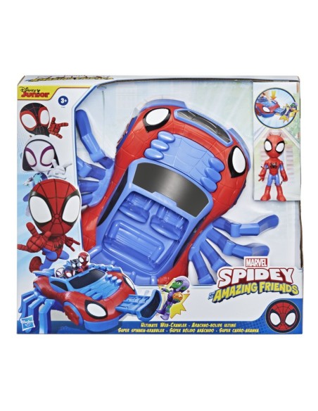 FIGURA SPIDEY AND FRIENDS SUPER VEHICULO ARAÑA