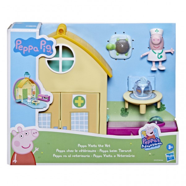  Peppa Pig Club Kids - Juego solo para niños de juguete  preescolar; efectos de sonido; incluye 2 figuras, 7 accesorios; a partir de  3 años : Juguetes y Juegos
