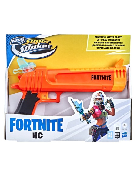LANZADOR DE AGUA NERF SUPERSOAKER FORTNITE HC