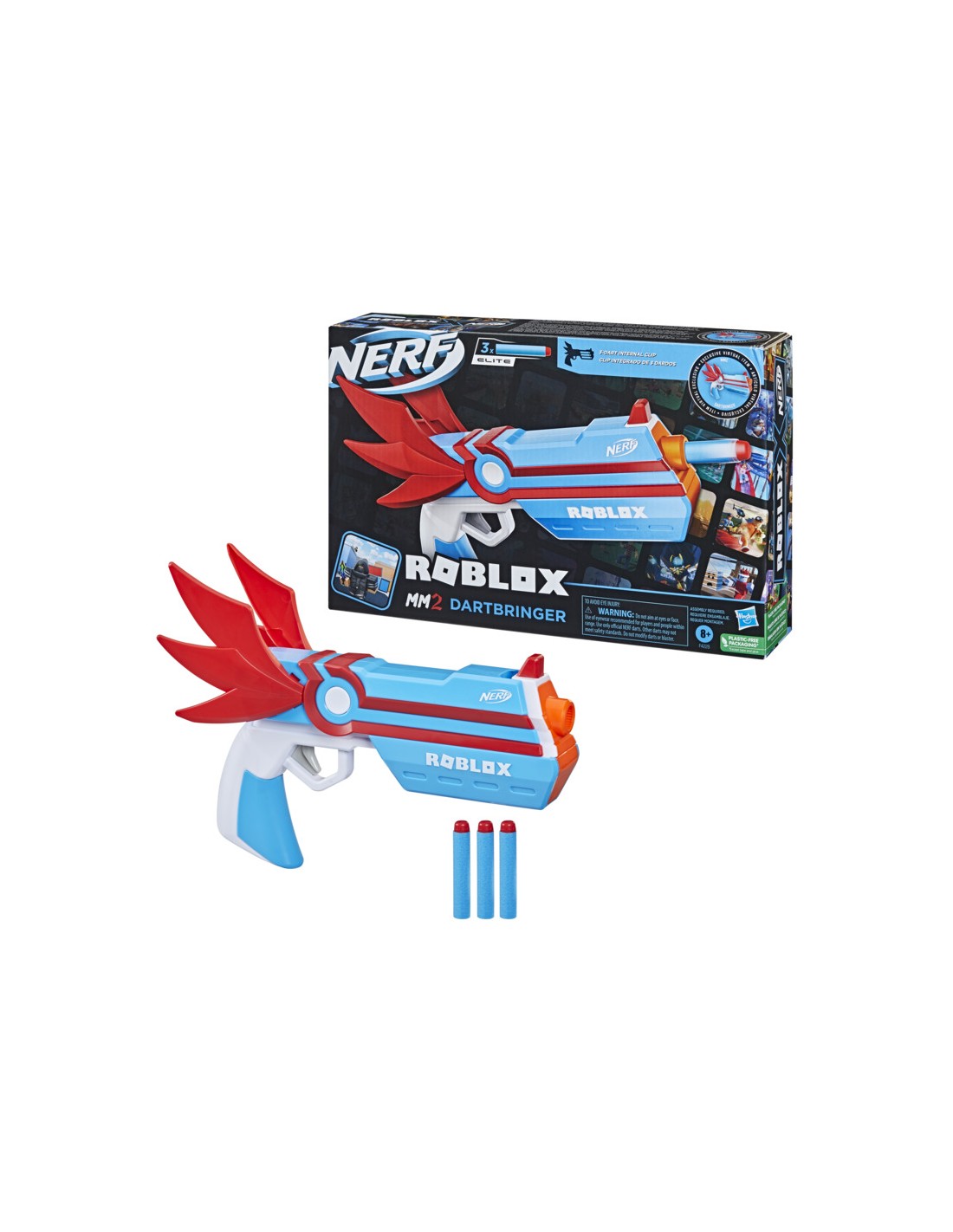 Lançador Dardos Nerf Roblox Arsenal Pulse Laser F2485 Hasbro
