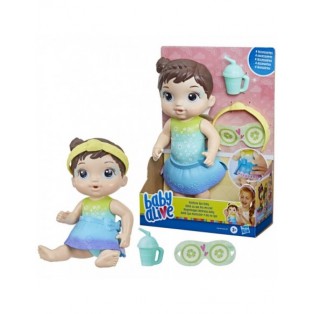 MUÑECA BABY ALIVE BEBÉ SPA MULTICOLOR CASTAÑA