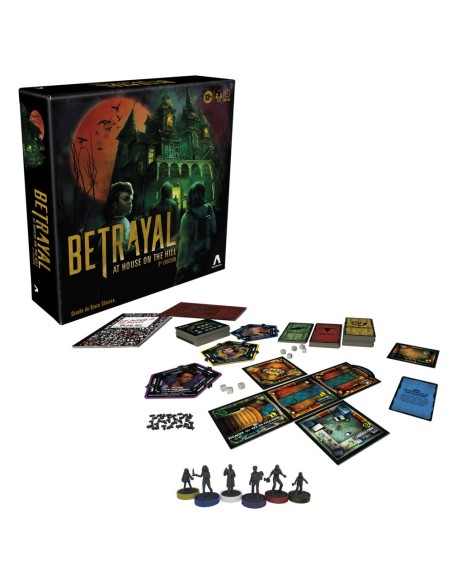 JUEGO DE MESA HASBRO GAMING BETRAYAL AT HOUSE ON THE HILL