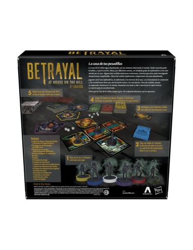JUEGO DE MESA HASBRO GAMING BETRAYAL AT HOUSE ON THE HILL