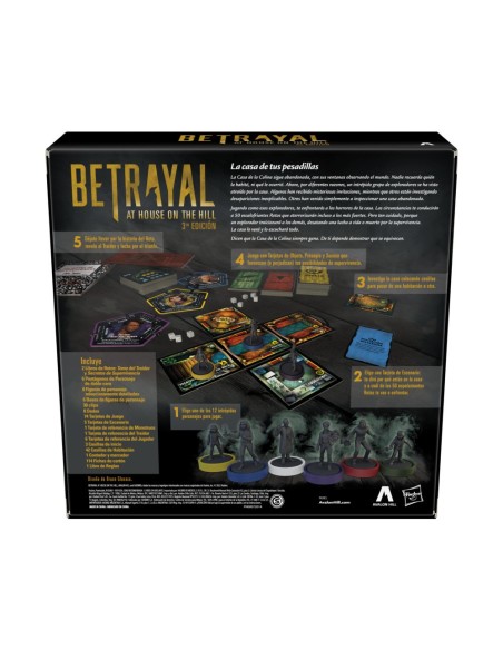 JUEGO DE MESA HASBRO GAMING BETRAYAL AT HOUSE ON THE HILL