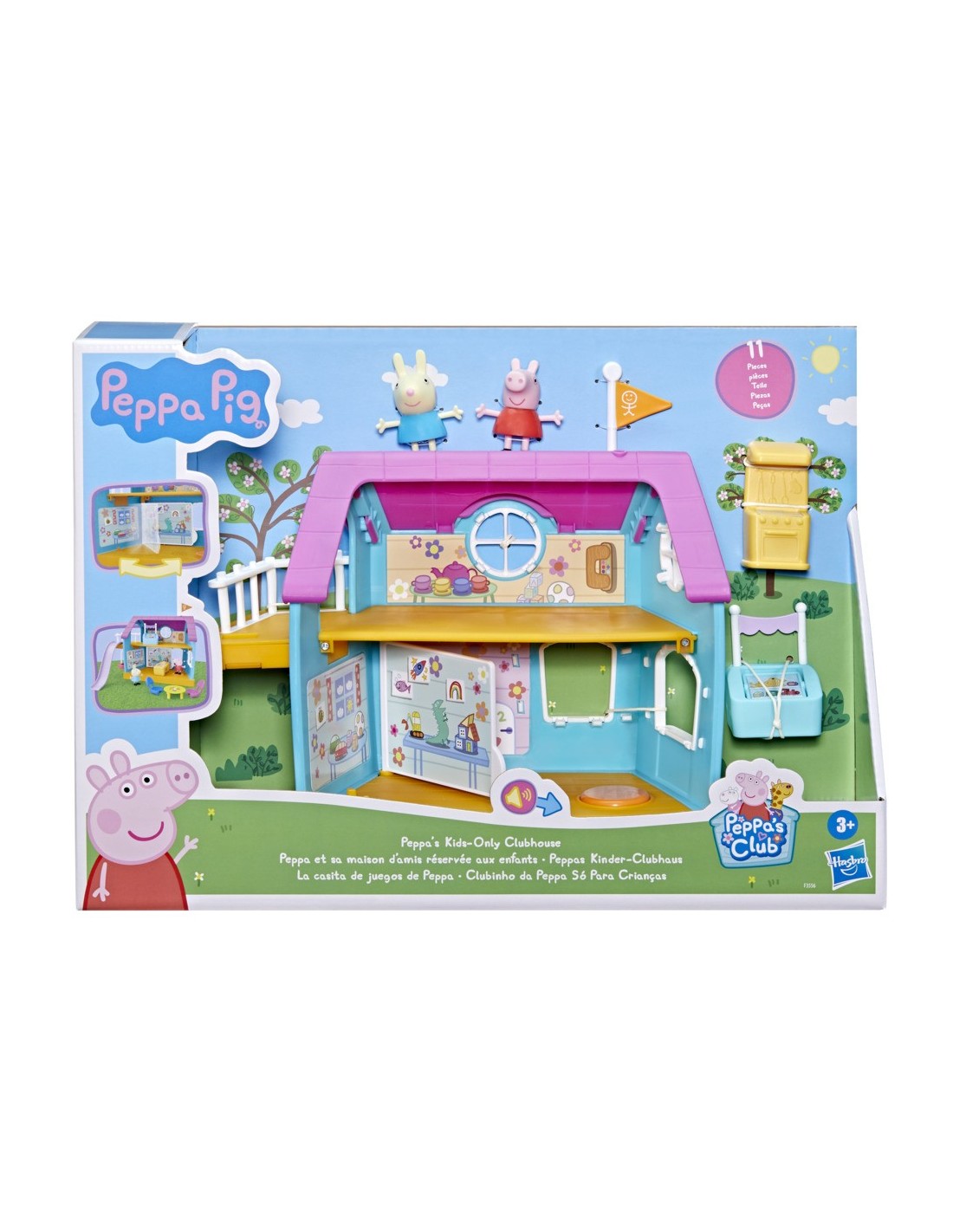 Playset Infantil Casa Da Peppa E Sua Família F2167 Hasbro