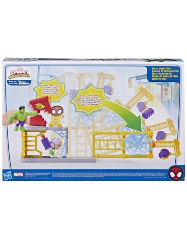 SET SPIDEY AND FRIENDS PARQUE DE JUEGOS DE HULK