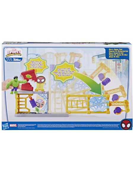 SET SPIDEY AND FRIENDS PARQUE DE JUEGOS DE HULK