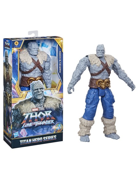 FIGURA THOR LOVE AND THUNDER TITAN HERO SERIES KORG