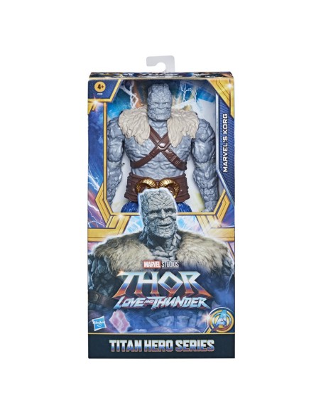 FIGURA THOR LOVE AND THUNDER TITAN HERO SERIES KORG