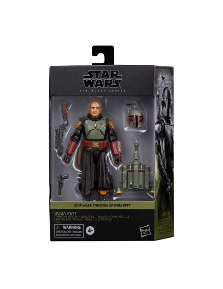 FIGURA FAN STAR WARS THE BOOK OF BOBA FETT BLACK SERIES BOBA FETT