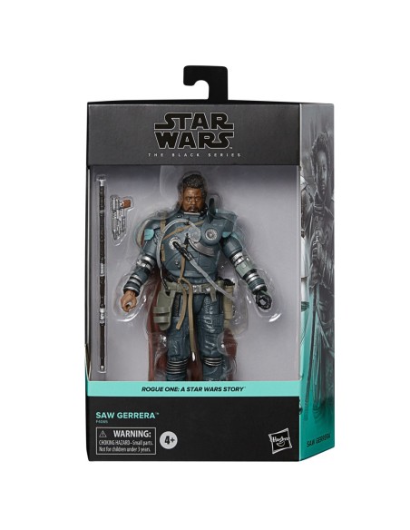 FIGURA FAN STAR WARS ROGUE ONE BLACK SERIES SAW GERRERA