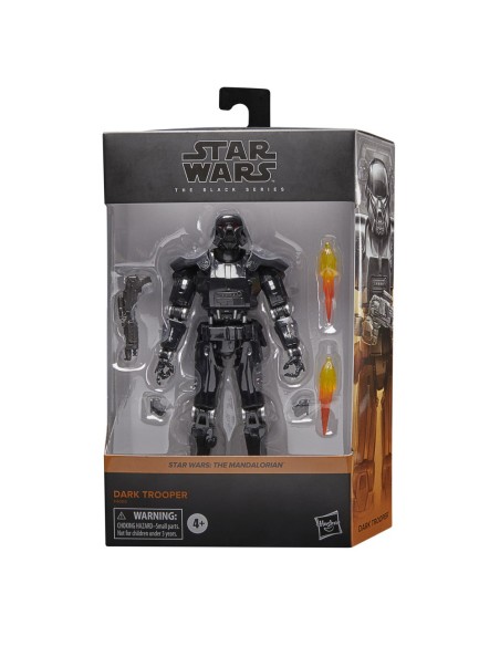 FIGURA FAN STAR WARS THE MANDALORIAN BLACK SERIES DARK TROOPER