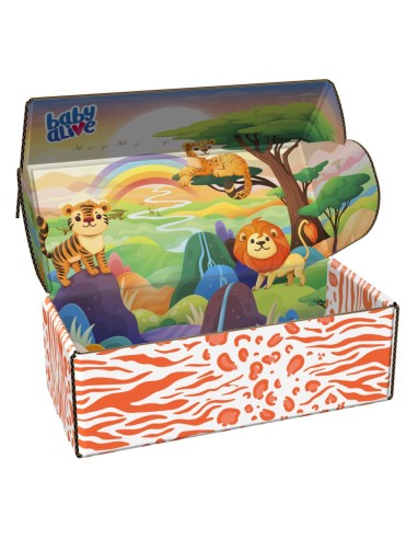 MUÑECA BABY ALIVE PLASTIC FREE PACK RAINBOW WILDCAT LION