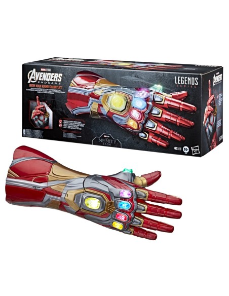 GUANTE ELECTRÓNICO FAN MARVEL LEGENDS SERIES IRONMAN