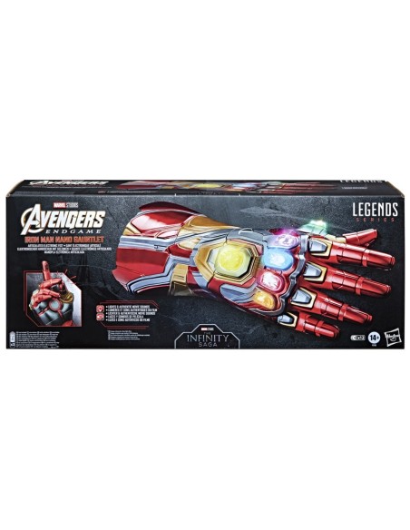 GUANTE ELECTRÓNICO FAN MARVEL LEGENDS SERIES IRONMAN