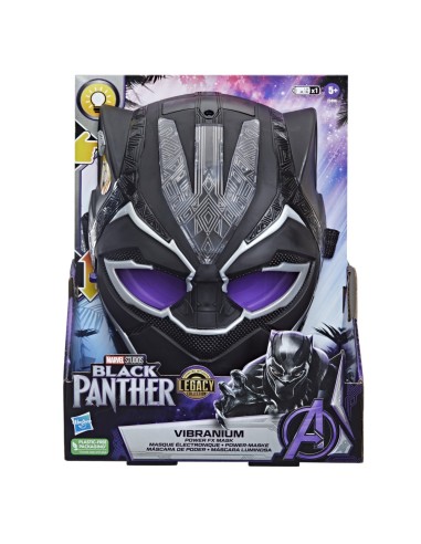 MÁSCARA LUMINOSA BLACK PANTHER LEGACY COLLECTION