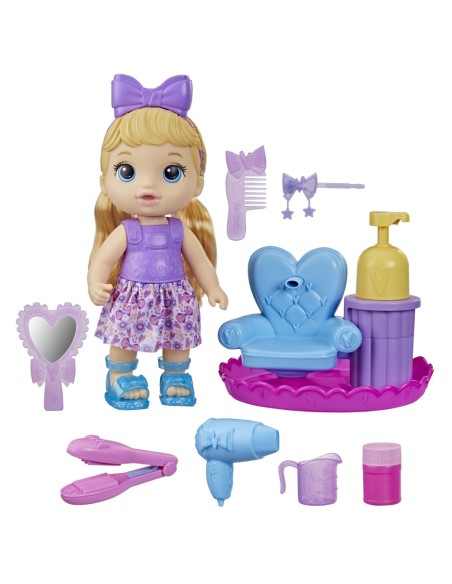 MUÑECA BABY ALIVE DIVERSION CON BURBUJAS RUBIA