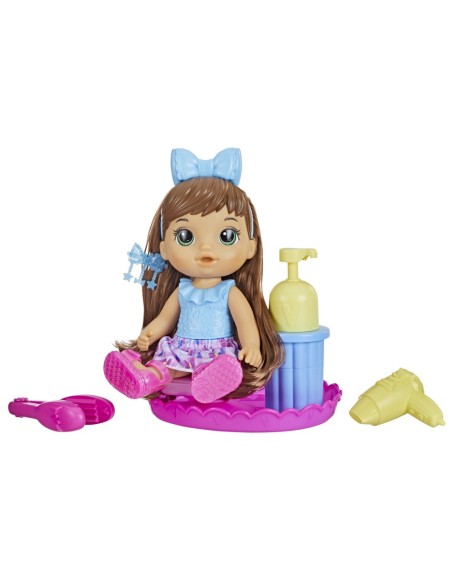 MUÑECA BABY ALIVE DIVERSION CON BURBUJAS CASTAÑA