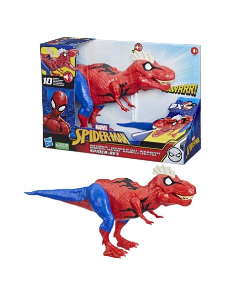 FIGURA SPIDER-MAN MORDEDURA ARACNIDA SPIDER REX