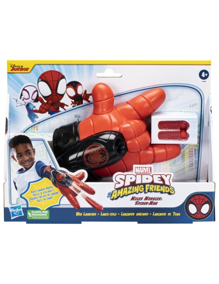 LANZADOR SPIDEY AND FRIENDS ARACNIDO MILES MORALES