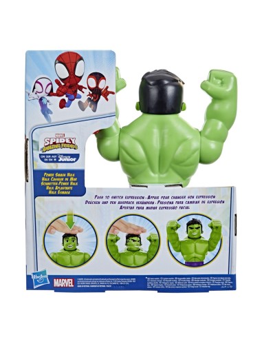 FIGURA SPIDEY AND FRIENDS PODER APLASTANTE HULK