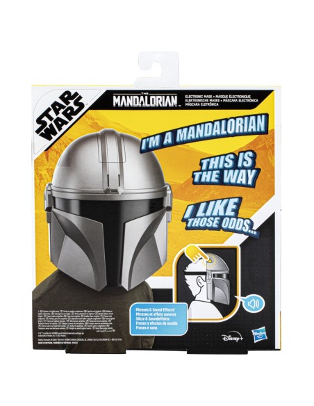 MÁSCARA ELECTRÓNICA STAR WARS MANDALORIAN