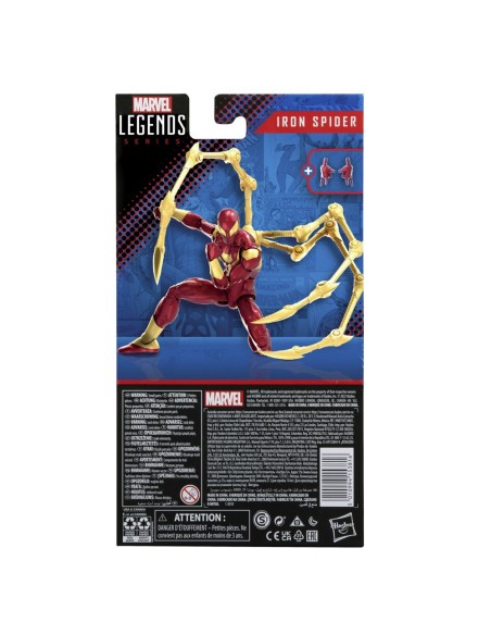 FIGURA FAN SPIDERMAN LEGENDS SERIES IRON SPIDER