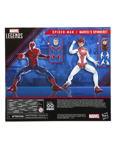 SPIDERMAN LEGENDS SERIES SPIDER-MAN Y SPINNERET