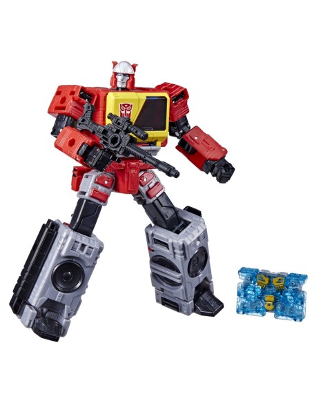 FIGURA FAN TRANSFORMERS LEGACY VOYAGER BLASTER & EJECT
