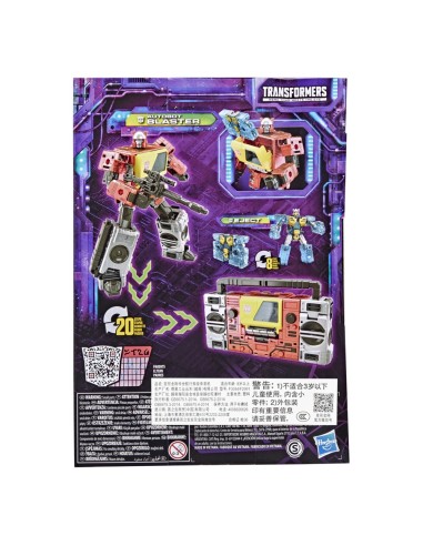 FIGURA FAN TRANSFORMERS LEGACY VOYAGER BLASTER & EJECT