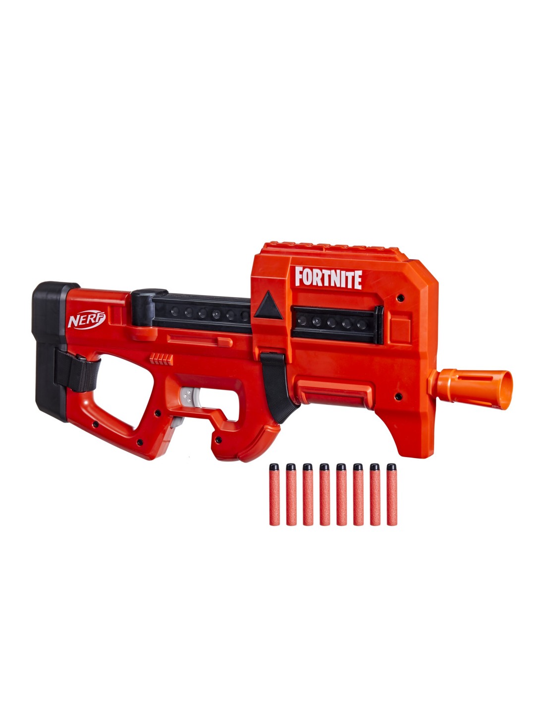 Nerf Fortnite IR Motorised Blaster - Réplica de lanzador de dardos Fortnite  - Clip extraíble de 6 dardos, 12 dardos Nerf Elite oficiales
