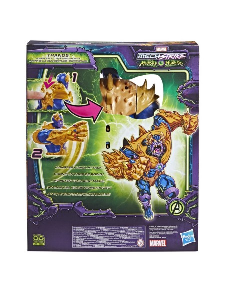 FIGURA MARVEL MECHSTRIKE THANOS GOLPE MONSTRUOSO