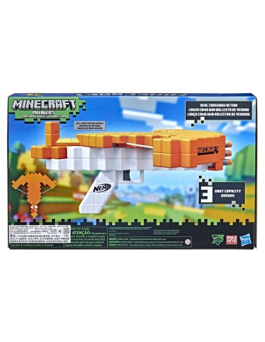 LANZADOR NERF MINECRAFT PILLAFER'S BALLESTA