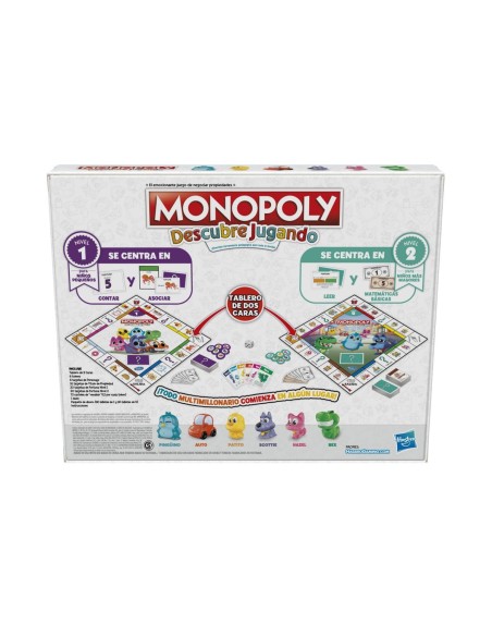 JUEGO DE MESA MONOPOLY DESCUBRE JUGANDO