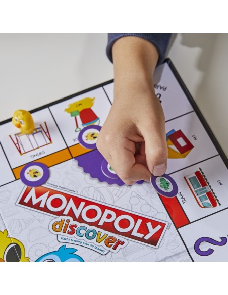 JUEGO DE MESA MONOPOLY DESCUBRE JUGANDO
