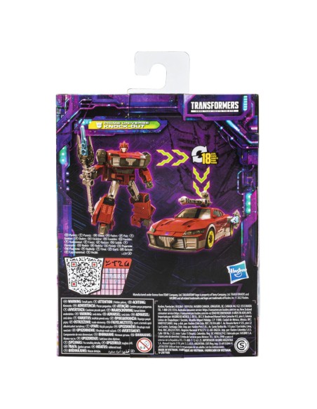 FIGURA FAN TRANSFORMERS LEGACY DELUXE PRIME UNIVERSE KNOCK OUT