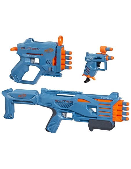 LANZADOR NERF ELITE 2.0 STOCKPILE PACK