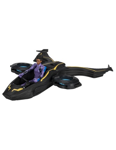 FIGURA BLACK PANTHER WAKANDA FOREVER NAVE LANZADOR VIBRANIUM