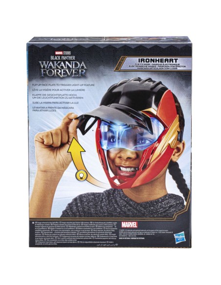 MÁSCARA BLACK PANTHER WAKANDA FOREVER IRONHEART