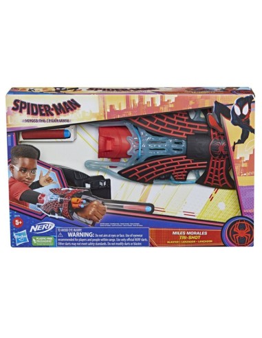 LANZADOR SPIDER-MAN TRI SHOT MILES MORALES