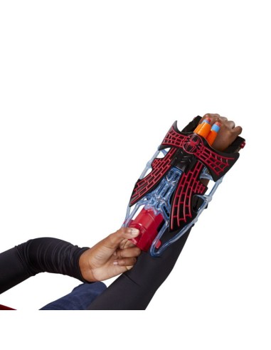 LANZADOR SPIDER-MAN TRI SHOT MILES MORALES