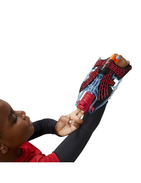 LANZADOR SPIDER-MAN TRI SHOT MILES MORALES
