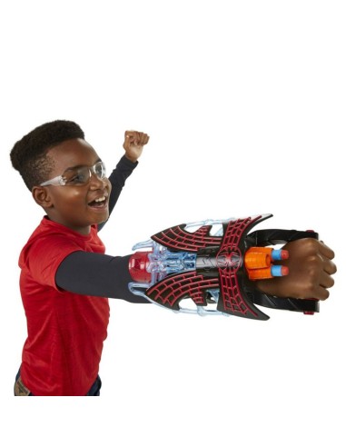 LANZADOR SPIDER-MAN TRI SHOT MILES MORALES