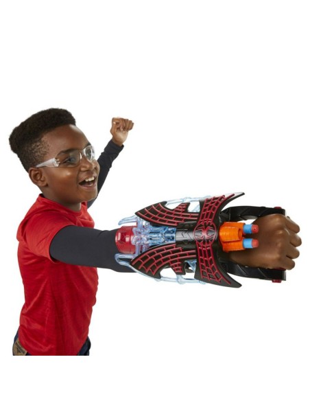 LANZADOR SPIDER-MAN TRI SHOT MILES MORALES