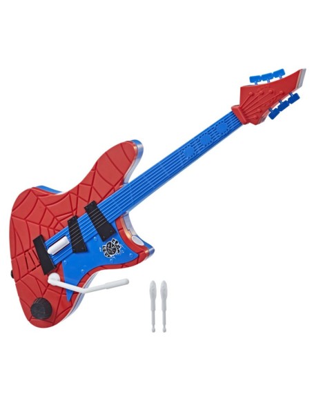 GUITARRA SPIDER-MAN ACROSS THE SPIDERVERSE SPIDER PUNK