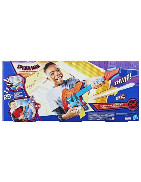 GUITARRA SPIDER-MAN ACROSS THE SPIDERVERSE SPIDER PUNK